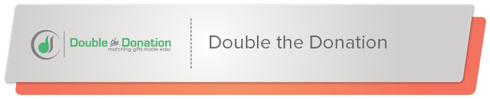 Read on to learn about Double the Donation's online donation tool.
