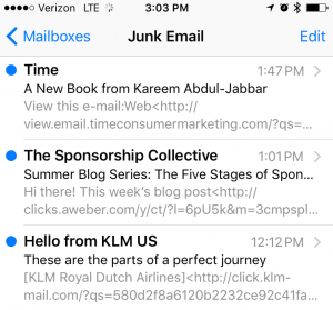 email subjects